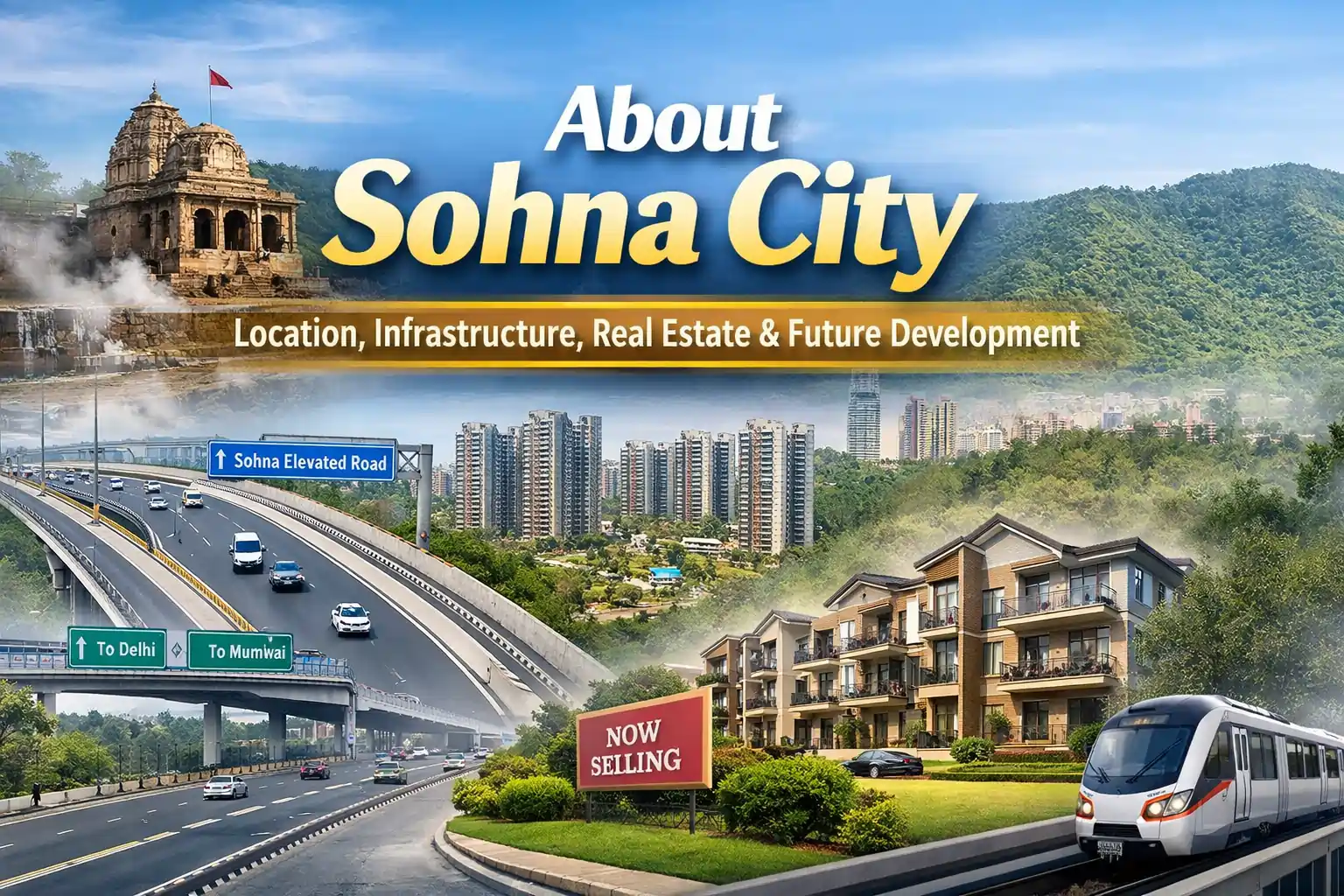 About Sohna City History, Infrastructure, Real Estate and Future Development.