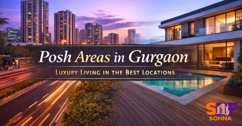 Most Posh Areas in Gurgaon