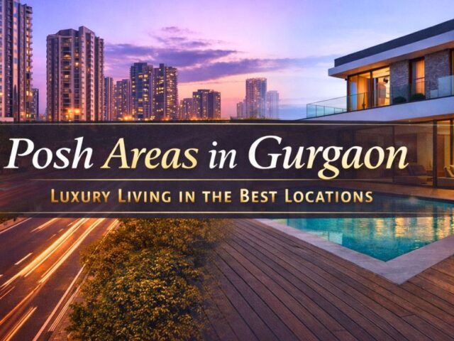 Most Posh Areas in Gurgaon: The Best Luxury Localities to Premium Living.